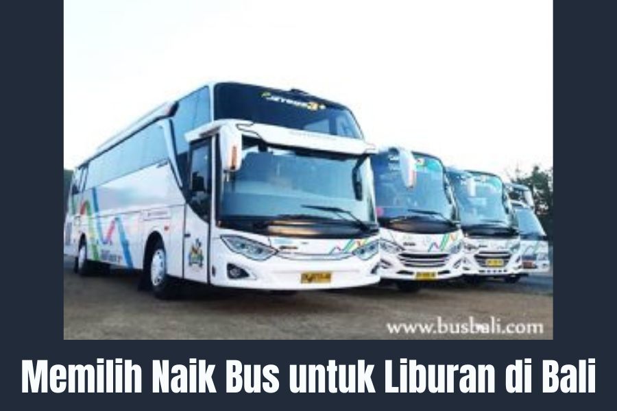 Bus untuk Liburan di Bali