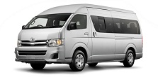Toyota Hiace Bali 2026 untuk perjalanan wisata rombongan dengan kapasitas penumpang besar